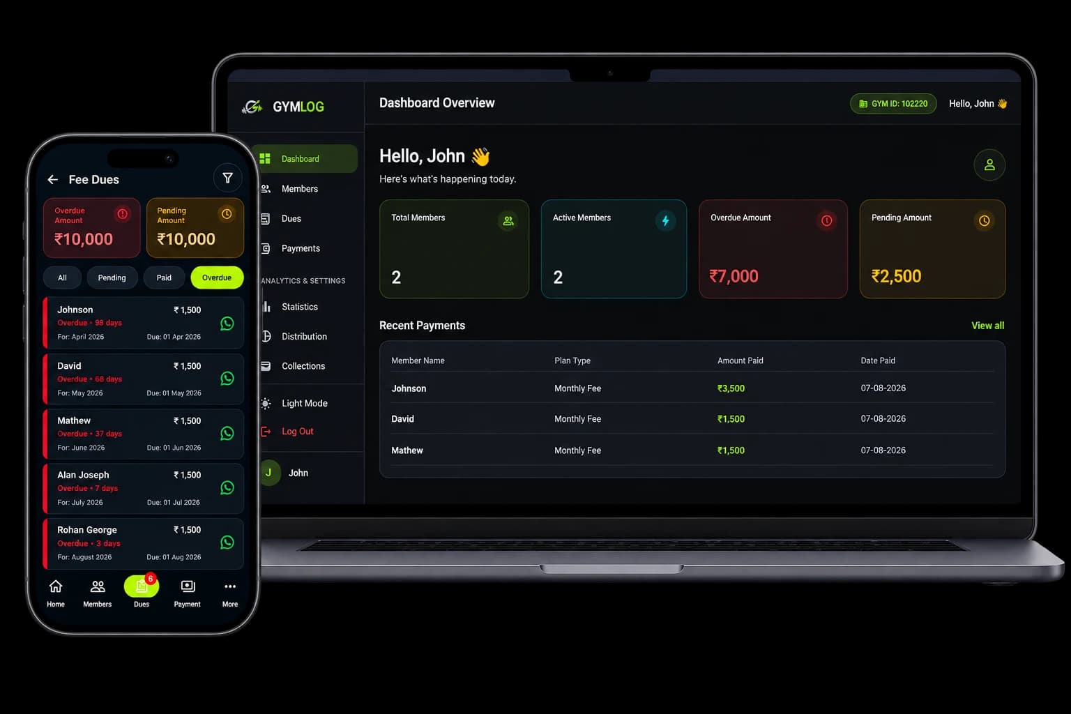 GymLog Platform Cover